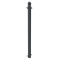 Dekorativ puller | Serie 474B | � 76 mm | fastmonteret, til indst�bning i beton med jordanker, total l�ngde ca. 1300 mm | uden l�s | med 2 �jer